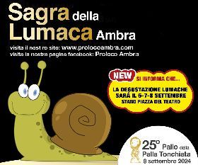 41° SAGRA DELLA LUMACA, FESTA DELLA BIRRA E PALIO DELLA PALLA TONCHIATA