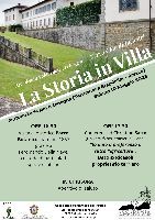 LA STORIA IN VILLA CICLO DI INCONTRI